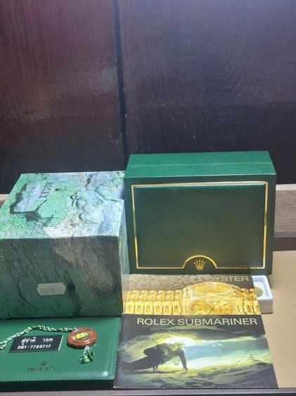กล่องทรงสูง ขอบทองRolex Vintage รูปที่ 3