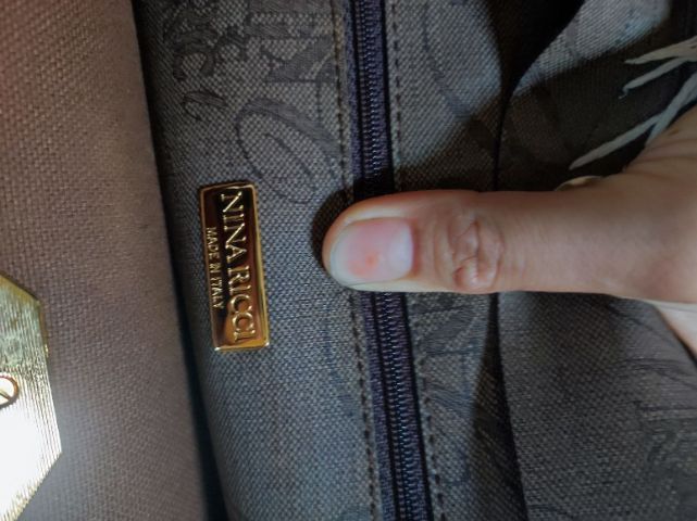 กระเป๋าแบรนด์Nina Ricci วินเทจแท้ รูปที่ 3