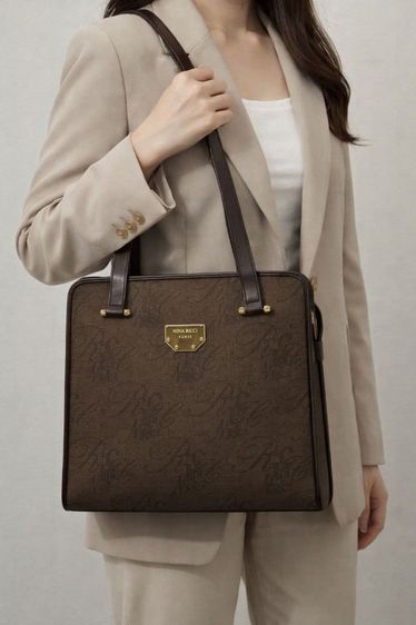 กระเป๋าแบรนด์Nina Ricci วินเทจแท้ รูปที่ 4