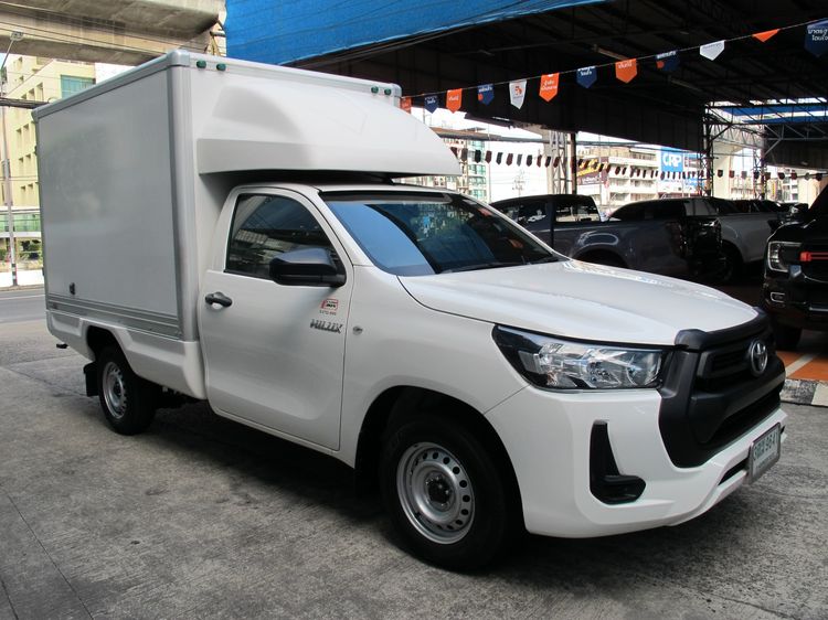 Toyota Hilux Revo 2020 2.4 Entry Van ดีเซล ไม่ติดแก๊ส เกียร์ธรรมดา ขาว รูปที่ 2