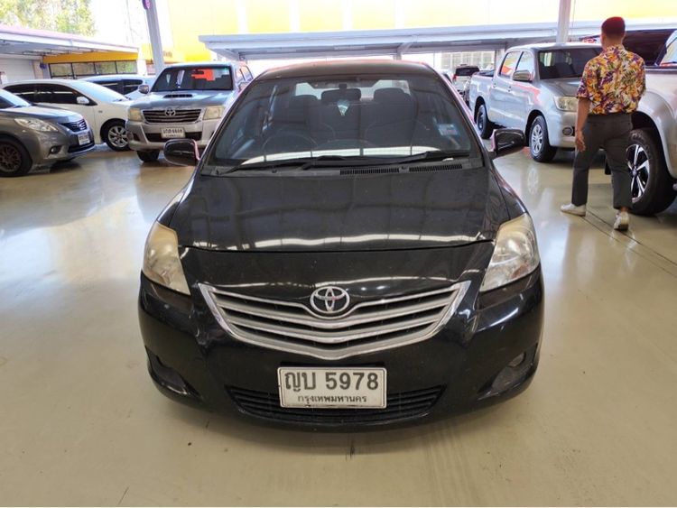 Toyota Vios 2011 1.5 E Sedan เบนซิน ไม่ติดแก๊ส เกียร์อัตโนมัติ ดำ รูปที่ 2