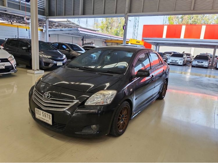 Toyota Vios 2011 1.5 E Sedan เบนซิน ไม่ติดแก๊ส เกียร์อัตโนมัติ ดำ รูปที่ 3
