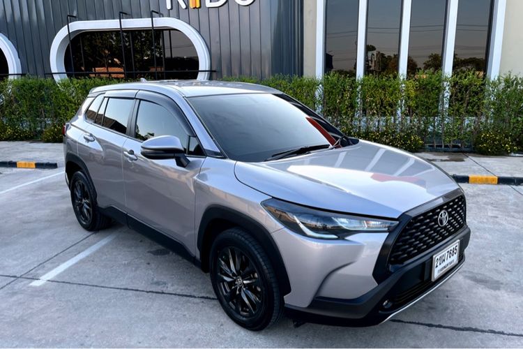 Toyota Corolla Cross 2022 1.8 Sport Utility-car เบนซิน ไม่ติดแก๊ส เกียร์อัตโนมัติ บรอนซ์เงิน รูปที่ 4