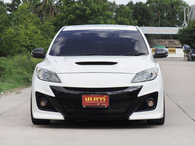 Mazda Mazda3 2013 2.0 Maxx Sedan เบนซิน ไม่ติดแก๊ส เกียร์อัตโนมัติ ขาว รูปที่ 2
