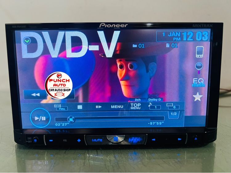 PIONEER AVH-P8450BT (ใช้งาน ได้ปรกติ) รูปที่ 9