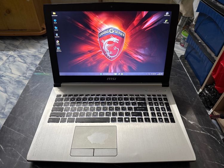 ขาย Note Book MSI MS-16J5 I7-6700H Ram 4gb GTX 960M 2 GB GDDR5 128gb SSD SATA สภาพสวยๆ เลยครับผม รูปที่ 2