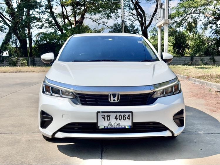 Honda City 2024 1.0 SV Sedan เบนซิน เกียร์อัตโนมัติ ขาว รูปที่ 2