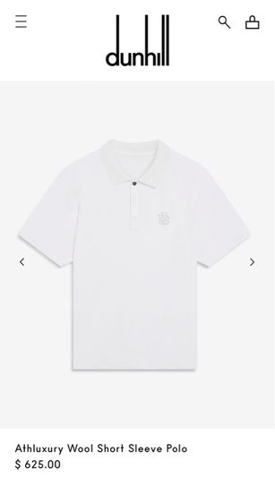 ⚠️MADE IN ITALY‼️เสื้อโปโล dunhill ของแท้ รุ่นใหม่ รุ่นแพง รูปที่ 14