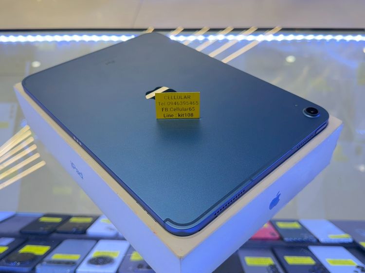 iPad Gen10 256GB ใส่ซิม Blue สภาพสวยมาก เครื่องไทย ครบกล่อง รูปที่ 8