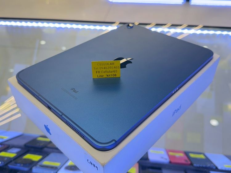 iPad Gen10 256GB ใส่ซิม Blue สภาพสวยมาก เครื่องไทย ครบกล่อง รูปที่ 9