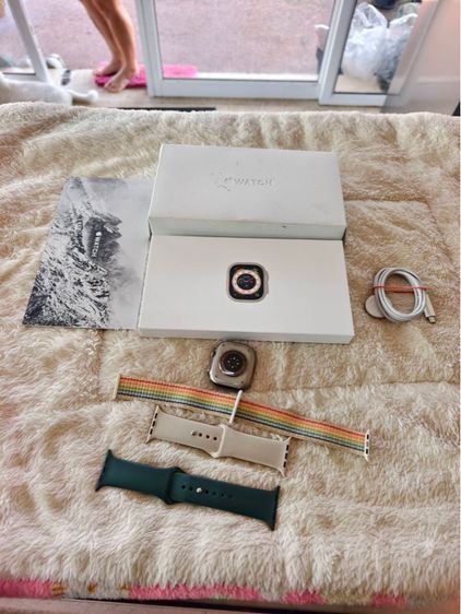  Apple Watch Ultra 1 GPS Cellular 49mm Natural Titanium รูปที่ 2