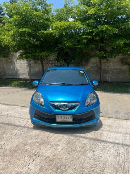 รถ Honda Brio 1.2 V สี ฟ้า