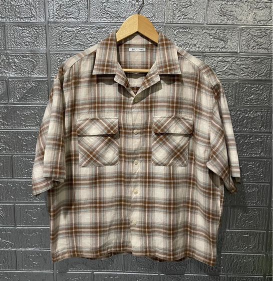 น้ำตาล M แขนสั้น เสื้อเชิ้ต อื่นๆ เสืัอ Gu