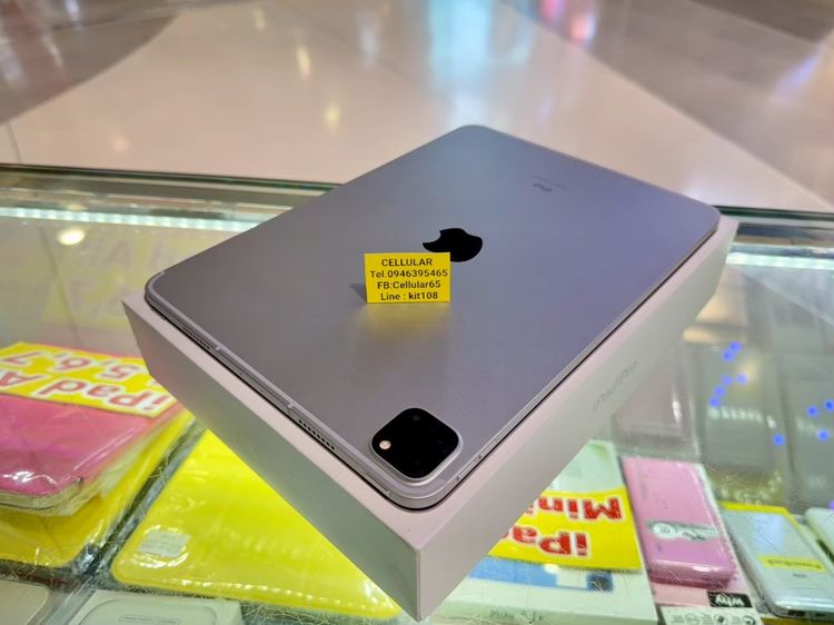 iPad Pro 11 M1 ใส่ซิม 128GB สภาพสวยมาก ครบกล่อง รูปที่ 9