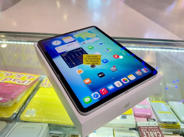 iPad Pro 11 M1 ใส่ซิม 128GB สภาพสวยมาก ครบกล่อง รูปที่ 3