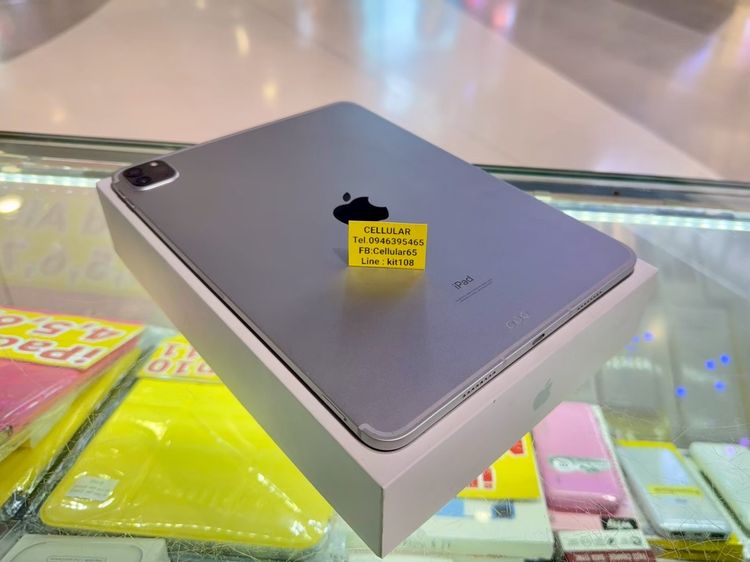 iPad Pro 11 M1 ใส่ซิม 128GB สภาพสวยมาก ครบกล่อง รูปที่ 10
