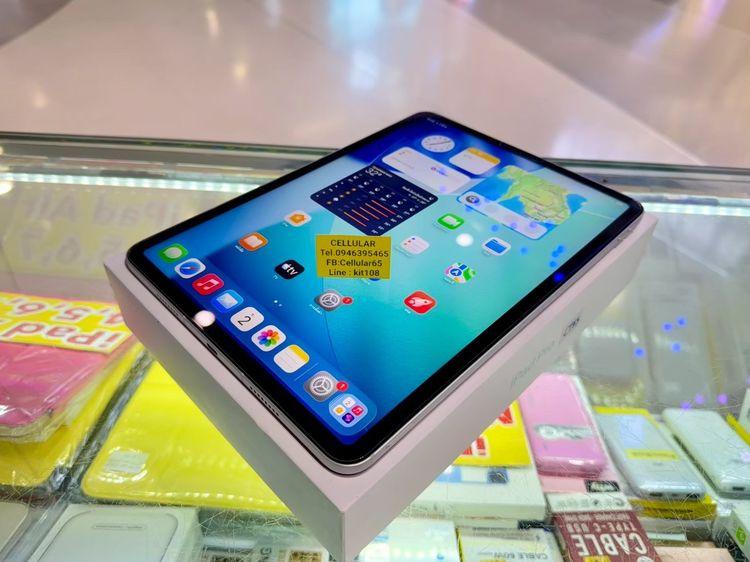 iPad Pro 11 M1 ใส่ซิม 128GB สภาพสวยมาก ครบกล่อง รูปที่ 5