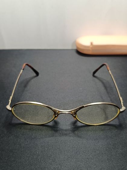 แว่นตา Vtg. E-A-R-M-A-N-I 044-S ทรง Oval งานอิตาลีแท้สีทองวินเทจ รูปที่ 4