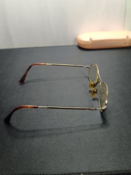 แว่นตา Vtg. E-A-R-M-A-N-I 044-S ทรง Oval งานอิตาลีแท้สีทองวินเทจ รูปที่ 3