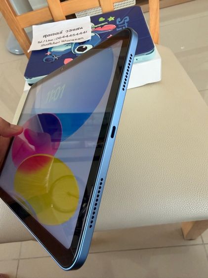 iPad 11 ปี 2025 Gen11 (A16) WiFi 128GB อายุ 4เดือน แบต 100 รอบชาร์จ 12 พร้อม Pencil แท้ รูปที่ 7