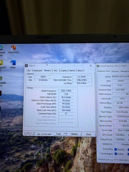 Notebook Acer Nitro V 15 ANV15-51-52MC การ์ดจอ RTX 3050 แรม DDR5 32GB ทำงานกราฟฟิก เล่นเกม อื่นๆ มี ปกศ. ยาวๆ ครับ รูปที่ 12