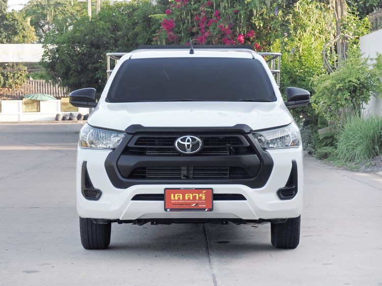 Toyota Hilux Revo 2023 2.4 Entry Pickup ดีเซล ไม่ติดแก๊ส เกียร์ธรรมดา ขาว รูปที่ 2