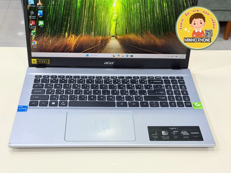 💻 Acer Aspire 3 A315-59-34T3 สีเงิน  รูปที่ 2