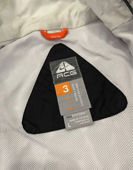 Nike acg black jacket แท้มือสองสภาพมือ1 รูปที่ 8