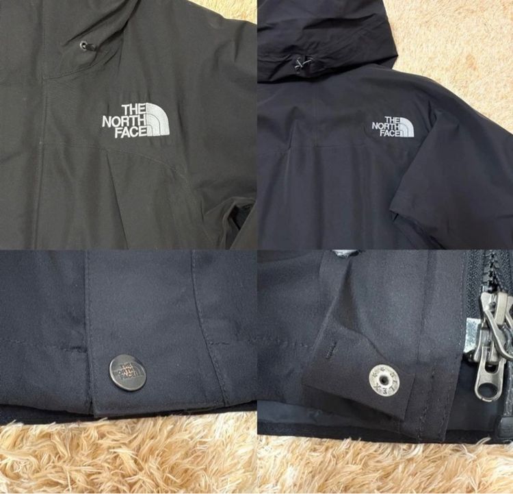 the north face black jacket แท้มือสองสภาพดี รูปที่ 10