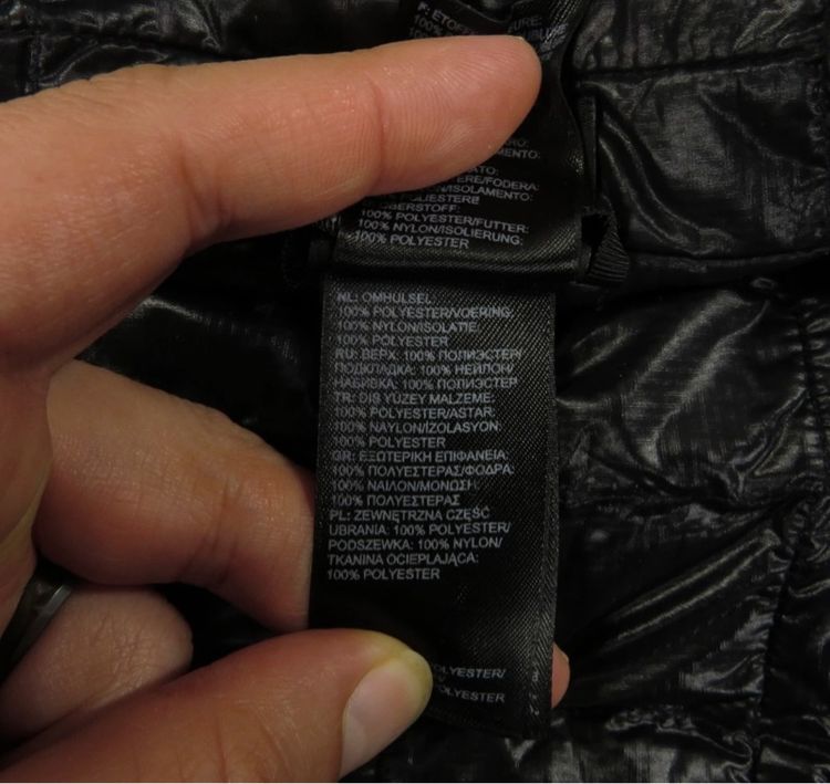 the north face black jacket แท้มือสองสภาพดีมาก รูปที่ 8