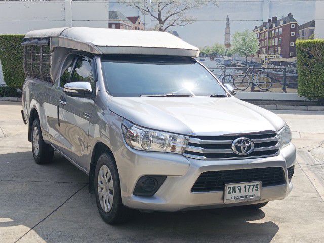 Toyota Hilux Revo 2017 2.4 J Pickup ดีเซล ไม่ติดแก๊ส เกียร์ธรรมดา เทา รูปที่ 4