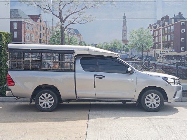 Toyota Hilux Revo 2017 2.4 J Pickup ดีเซล ไม่ติดแก๊ส เกียร์ธรรมดา เทา รูปที่ 2