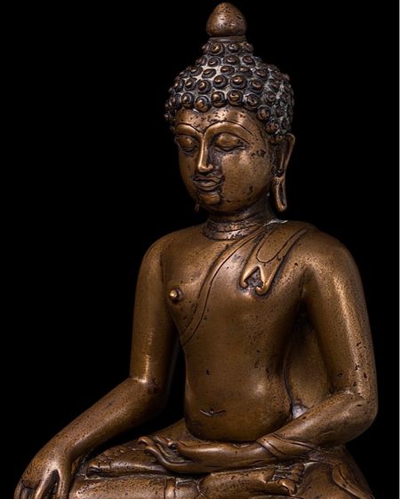 พระบูชาสิงห์หนึ่งเชียงแสน เนื้อสำริด หน้าตักกว้าง 9 นิ้ว ความสูง 19 นิ้วค่ะ ฐาน 15 นิ้ว รูปที่ 7