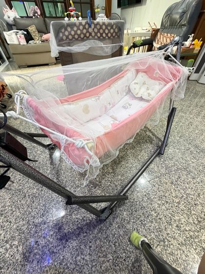 เปลไกว เด็กพร้อมมอเตอร์