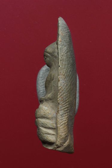 พระรอดลำพูนสวยๆค่ะเก่าค่ะ รูปที่ 4