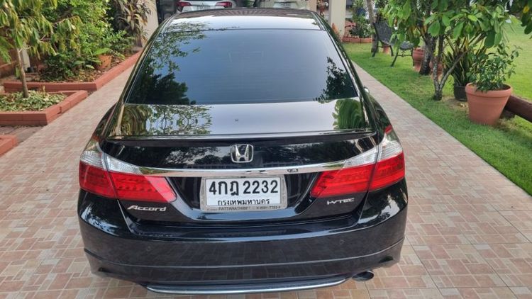 Honda Accord 2015 2.0 EL i-VTEC Sedan เบนซิน ดำ รูปที่ 4