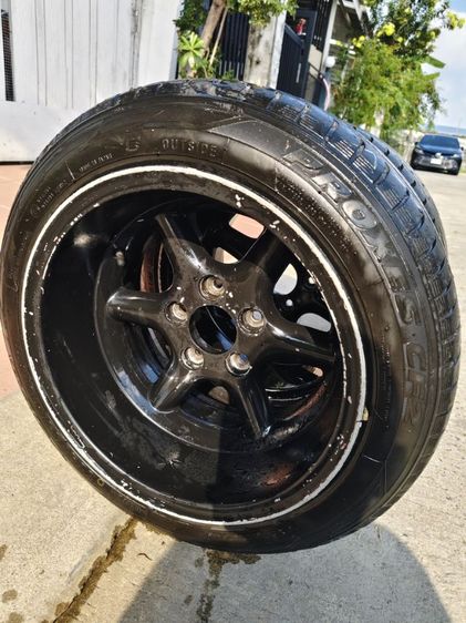 ล้อขอบ 15"  ขนาด 5 รู 114  ออฟ 8.5" พร้อมยาง รูปที่ 3