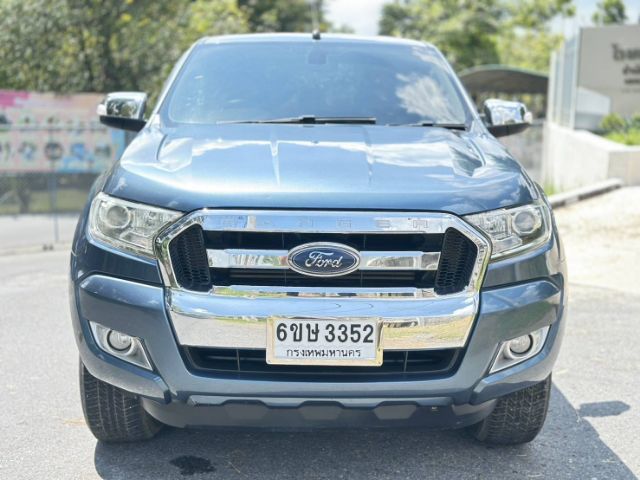 Ford Ranger 2018 2.2 Hi-Rider XLT Pickup ดีเซล ไม่ติดแก๊ส เกียร์อัตโนมัติ เทา รูปที่ 2