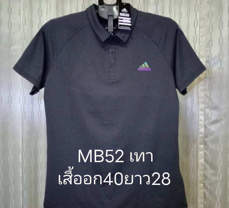 ADIDAS  ราคา 280 บาท ส่งฟรี เก็บปลายทางไม่บวกเพิ่ม เสื้อยืดคอปกมือ 1 งานนำเข้า รูปที่ 2