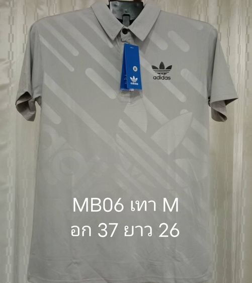ADIDAS  ราคา 280 บาท ส่งฟรี เก็บปลายทางไม่บวกเพิ่ม เสื้อยืดคอปกมือ 1 งานนำเข้า รูปที่ 4