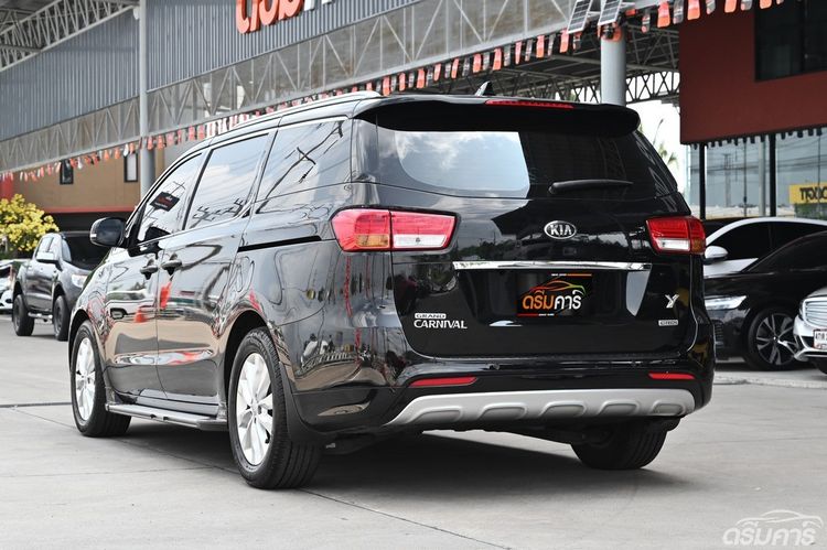 Kia Grand Carnival 2018 2.2 EX Van ดีเซล ไม่ติดแก๊ส เกียร์อัตโนมัติ ดำ รูปที่ 3