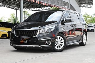 Kia Grand Carnival 2.2 EX ปี 2018 รถมือสอง MPV 11 ที่นั่ง ดีเซลประหยัด ประตูสไลด์ไฟฟ้า รถครอบครัวคันใหญ่คุ้มค่า รหัสสินค้า HHFF