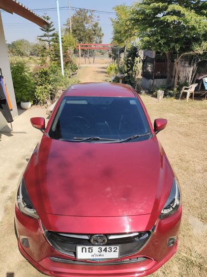 Mazda Mazda 2 2019 1.3 High Connect Sedan เบนซิน ไม่ติดแก๊ส เกียร์อัตโนมัติ แดง รูปที่ 3