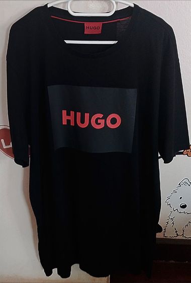 ดำ L แขนสั้น เสื้อทีเชิ้ต อื่นๆ เสื้อยืด HUGO BOOS