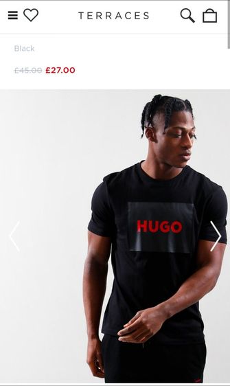 เสื้อยืด HUGO BOOS รูปที่ 5