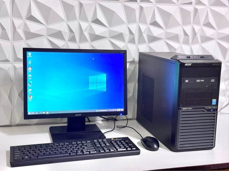คอมพิวเตอร์ครบชุดพร้อมจอ ACER VERITON  มี 10 ชุด ✅ ขาย 2,950 บาท ✅ 💸
