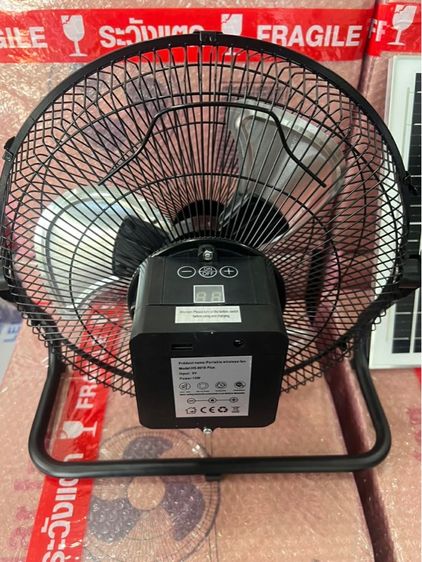 พัดลมโซล่าเซลขนาด12“ รูปที่ 4