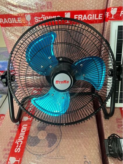 พัดลมโซล่าเซลขนาด12“ รูปที่ 2