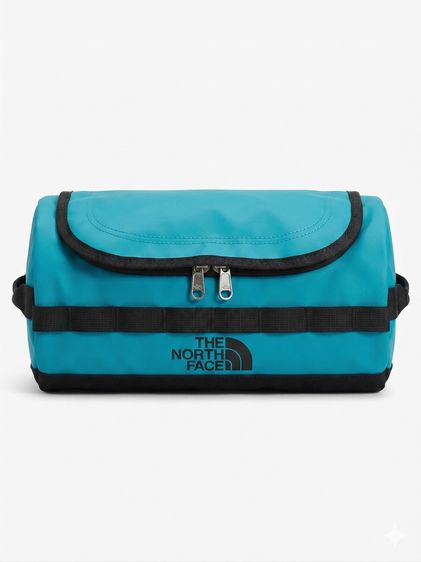 THE NORTH FACE กระเป๋าใส่อุปกรณ์อาบน้ำ Base Camp Travel Washbag สีเขียว รูปที่ 2