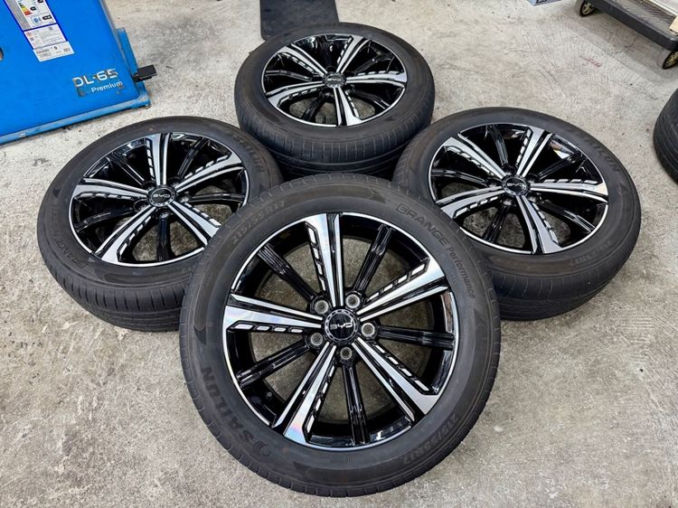 ล้อแม็ก BYD SEAL5 ขอบ 17” 5 รู 114 ถอดป้ายแดง ยาง SAILUN 215-55R17 ปี 25 ตุ่มหน้ายางยังอยู่ครบ รูปที่ 3